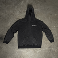 Baseline Acid-Wash Hoodie — Black