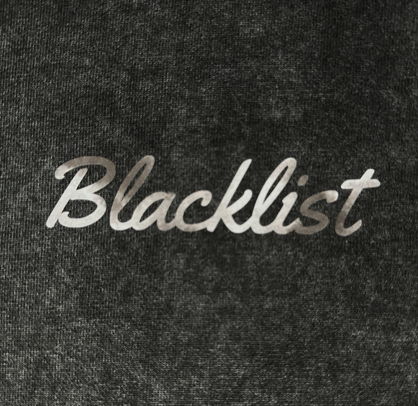 Baseline Acid-Wash Hoodie — Black