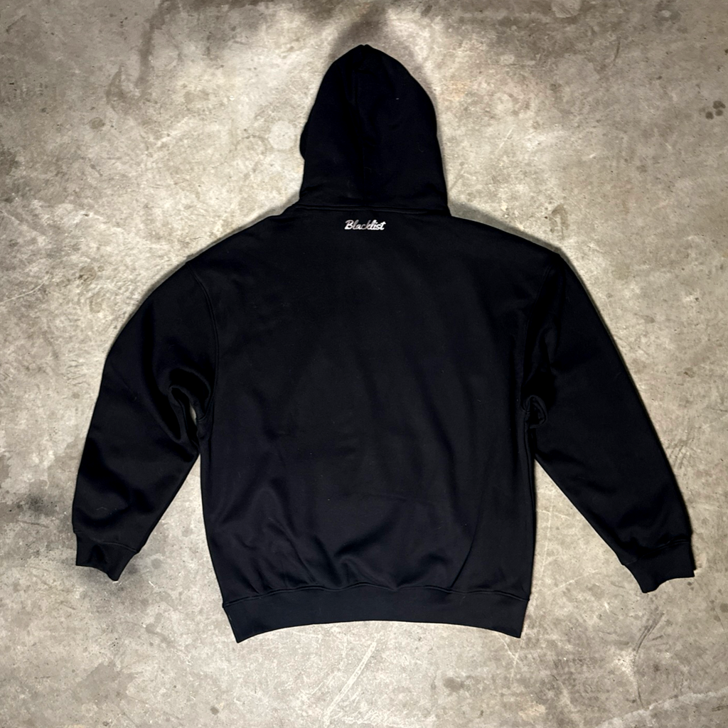 Baseline Solid Hoodie — Black