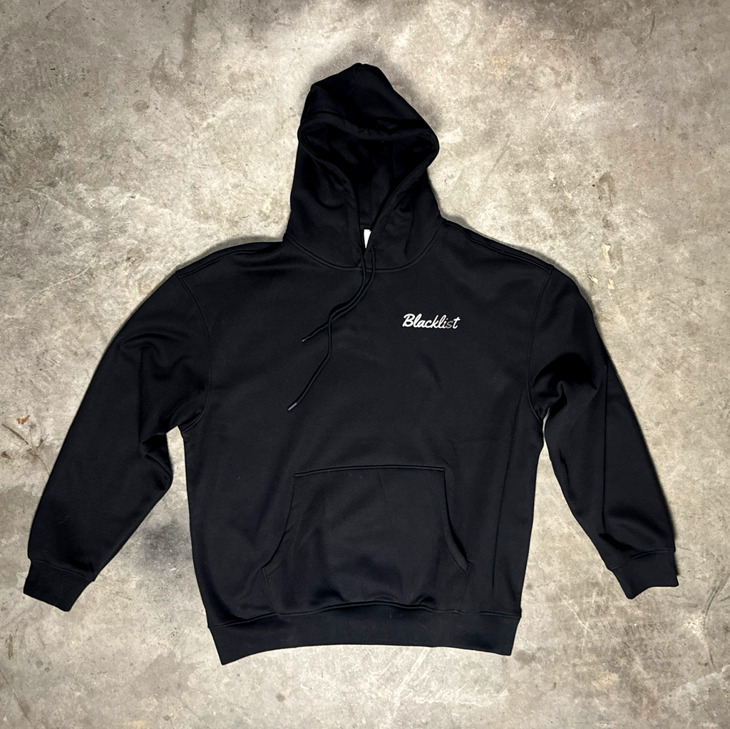 Baseline Solid Hoodie — Black