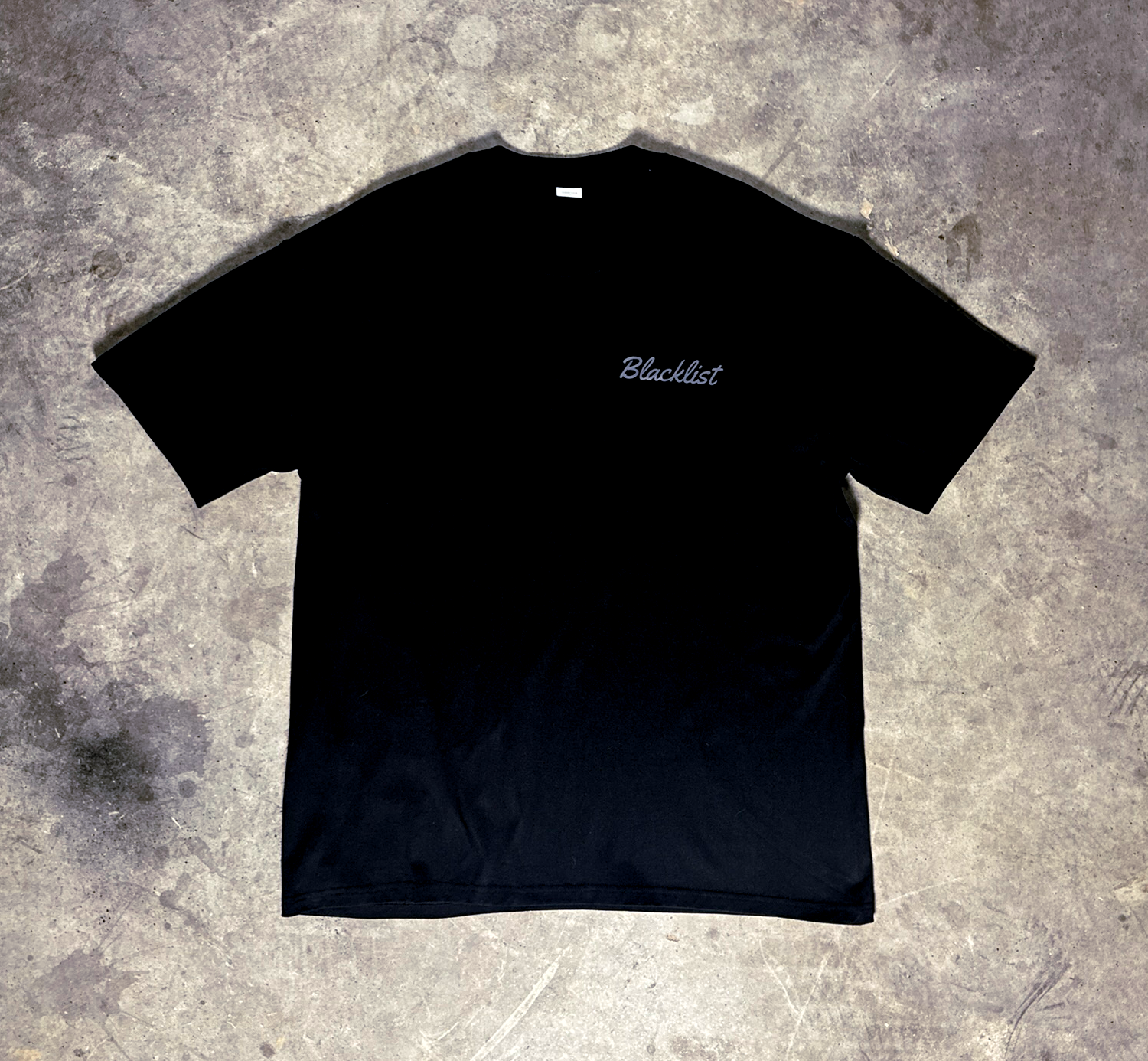 Baseline Solid Tee — Black