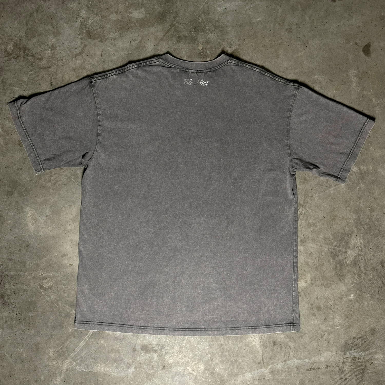 Baseline Acid-Wash Tee — Gray