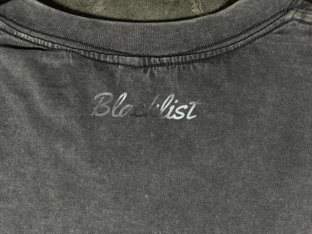 Baseline Acid-Wash Tee — Gray