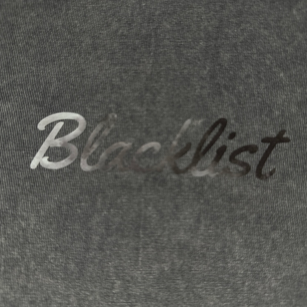 Baseline Acid-Wash Tee — Gray