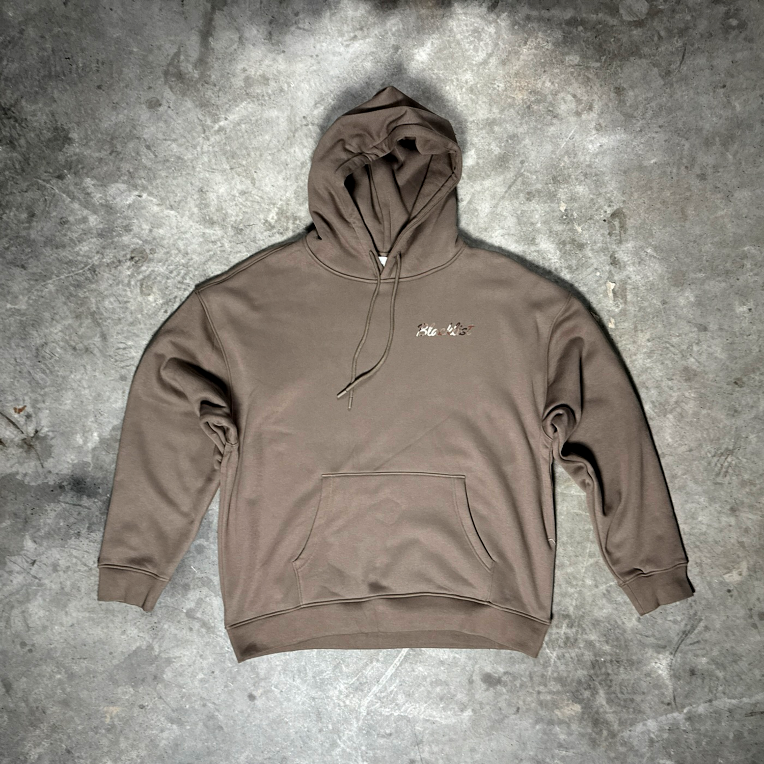 Baseline Solid Hoodie — Light Brown