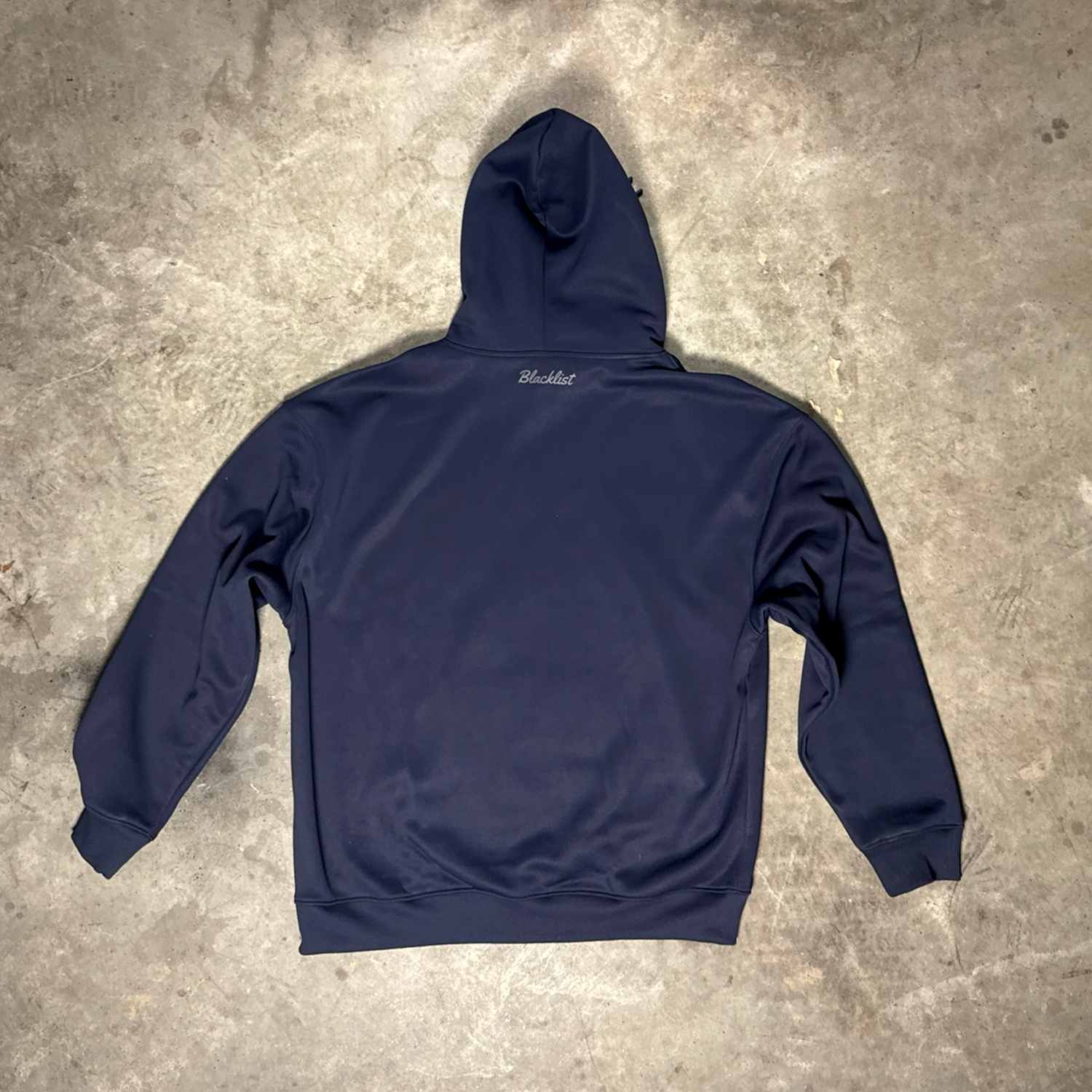 Baseline Solid Hoodie — Navy
