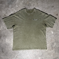 Baseline Acid-Wash Tee — Olive